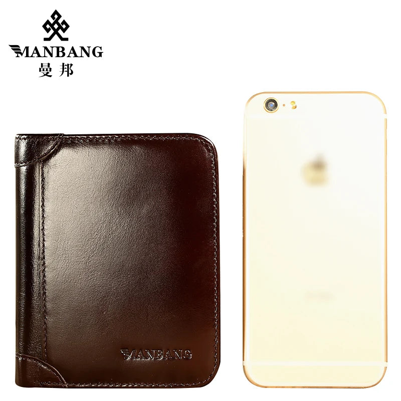 Male Wallets Leather Men Wallet for Stylish Everyday Use
