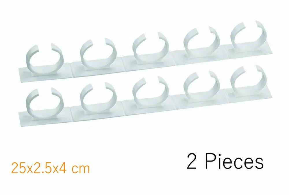 1/4 Pcs Wall Mount Home Kitchen Storage Rack Ingredient Spice Plastic Clip Rack Organizer Accessories Jars Spice Holder Tools