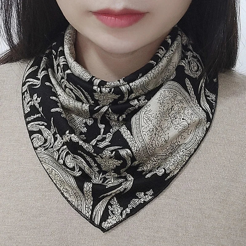 Elegant Neck Scarf Stylish Silk Scarf Women Love to Wear
