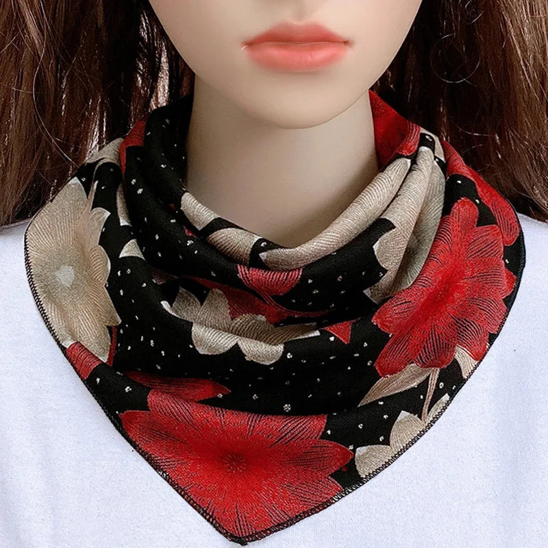 Elegant Neck Scarf Stylish Silk Scarf Women Love to Wear