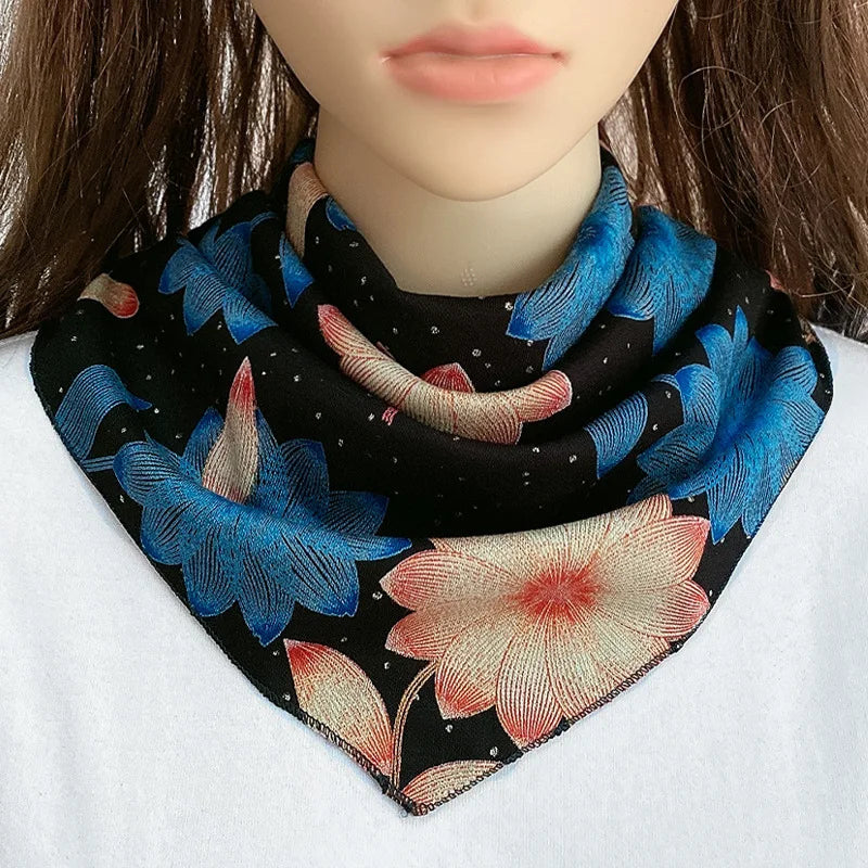 Elegant Neck Scarf Stylish Silk Scarf Women Love to Wear