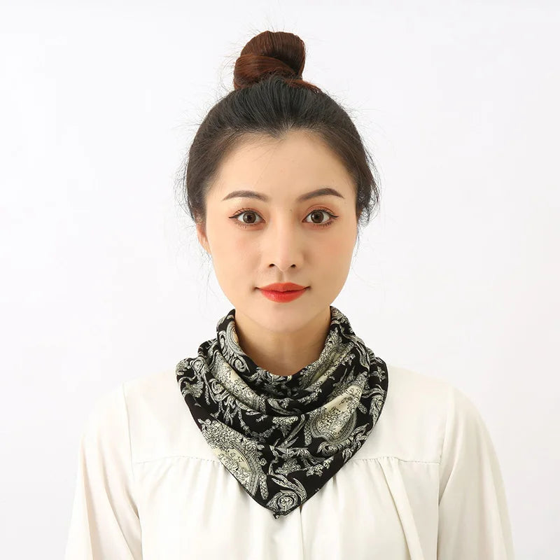 Elegant Neck Scarf Stylish Silk Scarf Women Love to Wear