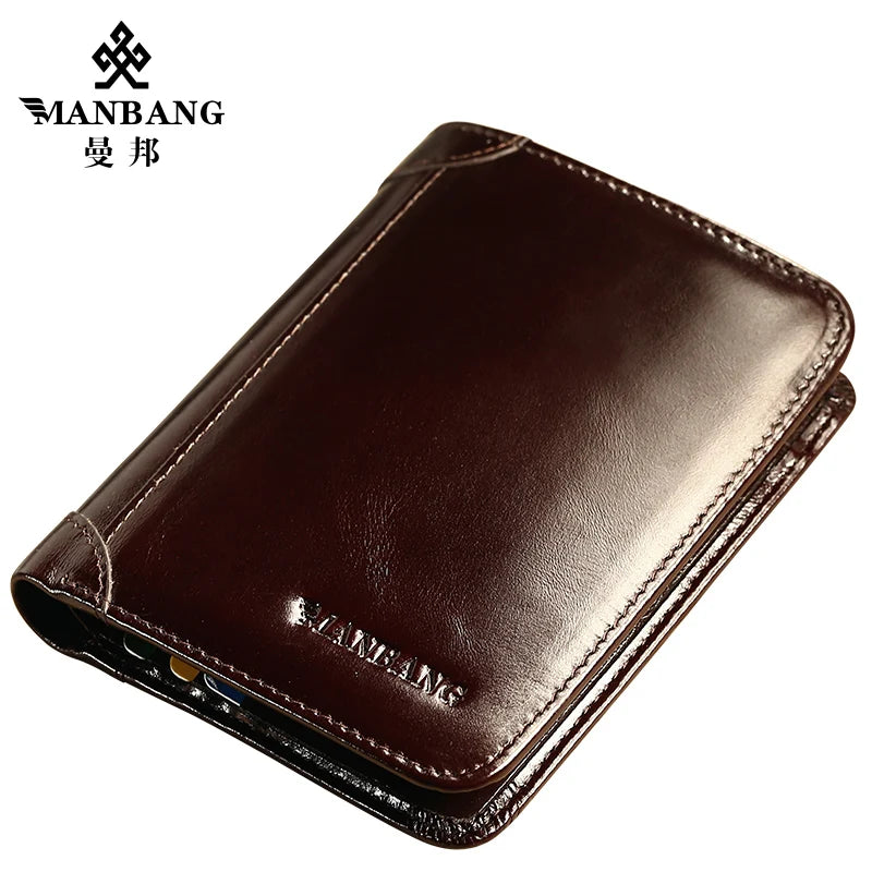 Male Wallets Leather Men Wallet for Stylish Everyday Use