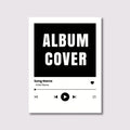 Custom Song Poster Music Wall Art Album Cover Print Music App Poster Choose Any Song Album Art  Personalized Unique Ideal Gifts