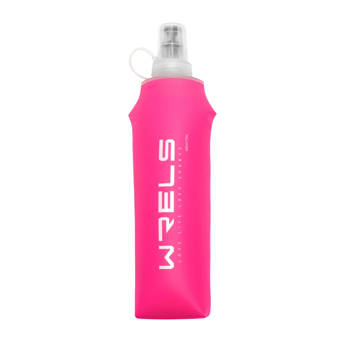 WRELS Camping Soft Water Bottle Drinking Sport Folding Bag Flask Outdoor Running Hydration Pack Waist Bicycle BPA Free