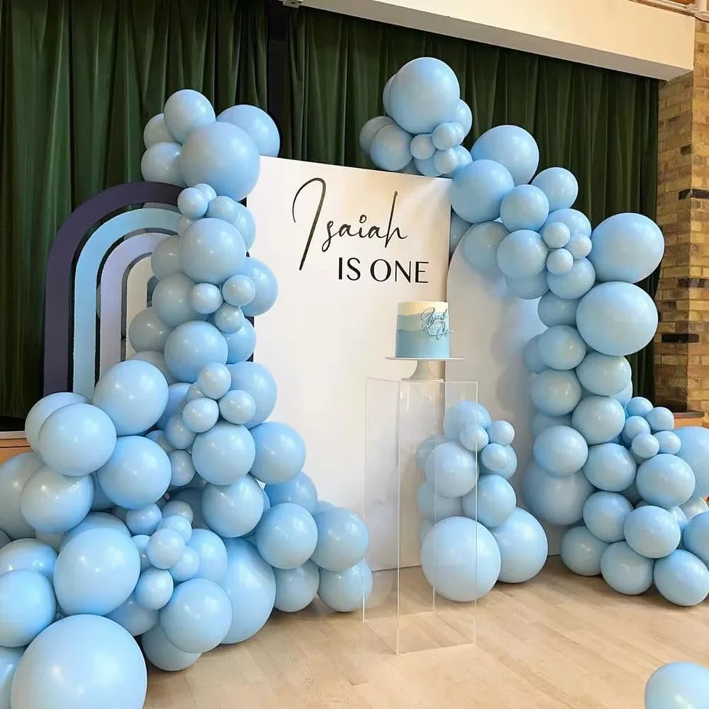 5/10/12inch Baby Pink Blue Balloons Pastel Yellow Balloon Gender Reveal Baby Shower Wedding Decor Kids Birthday Party Decoration