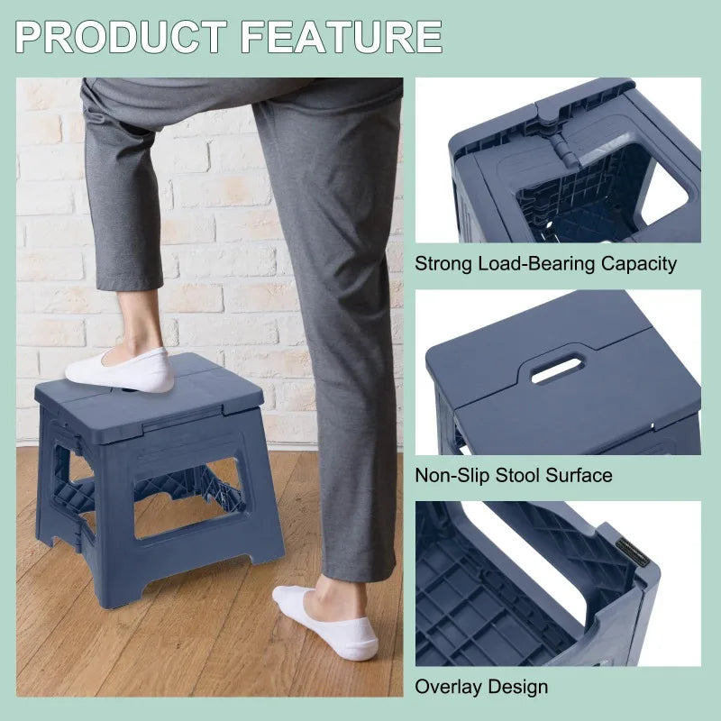 Simple Thickened Folding Stool, Mini Portable Outdoor Picnic Camping Fishing Stool, Portable Bench, Train Chair, Folding Chair