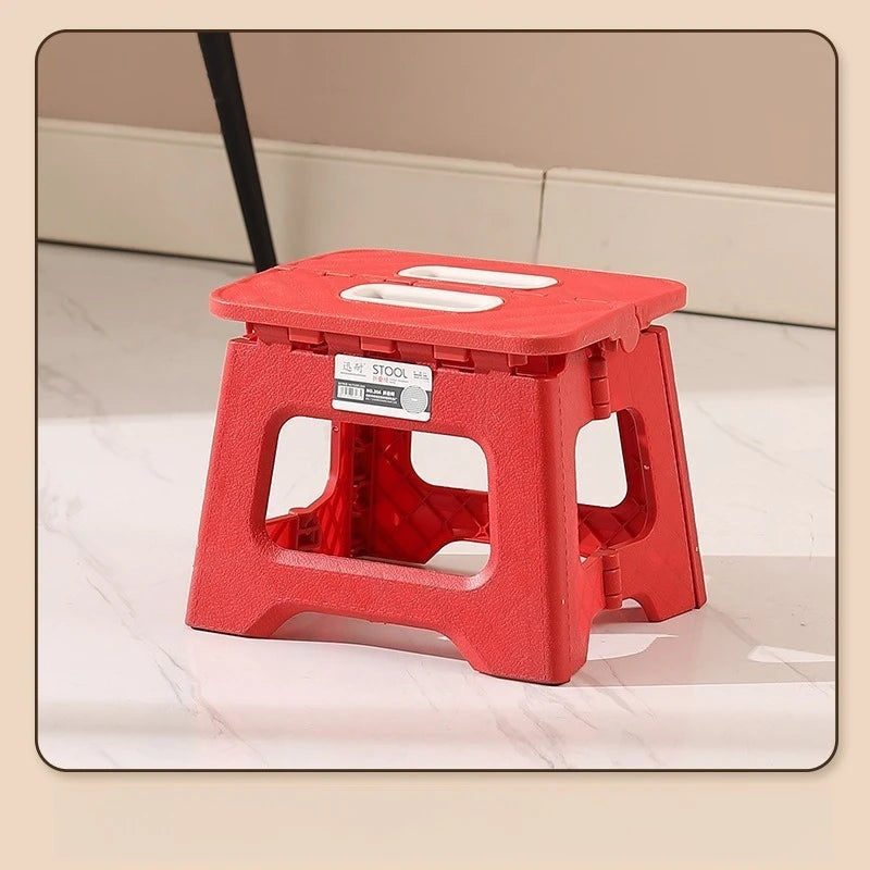 Simple Thickened Folding Stool, Mini Portable Outdoor Picnic Camping Fishing Stool, Portable Bench, Train Chair, Folding Chair