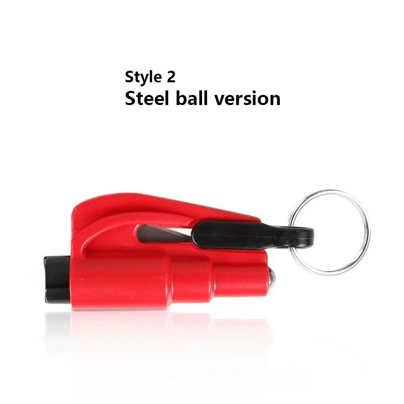 Safety Hammer with Rescue Whistle, Car Escape Tool,2-in-1 Window Breaker Seatbelt Cutter, Compact Emergency Escape Tool for Car