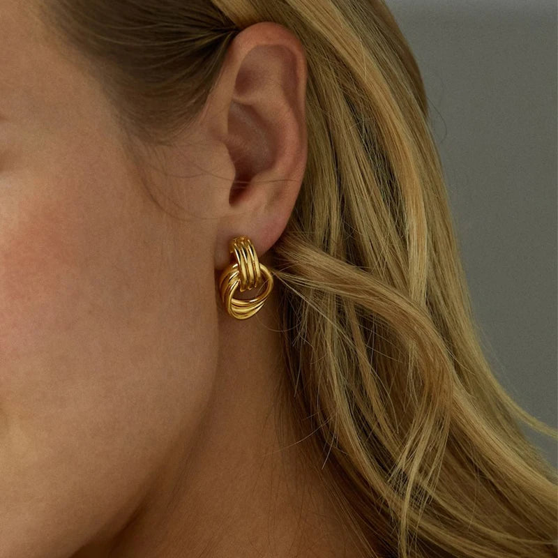 Stylish Knot Earrings for Women Perfect for Everyday and Special Wear
