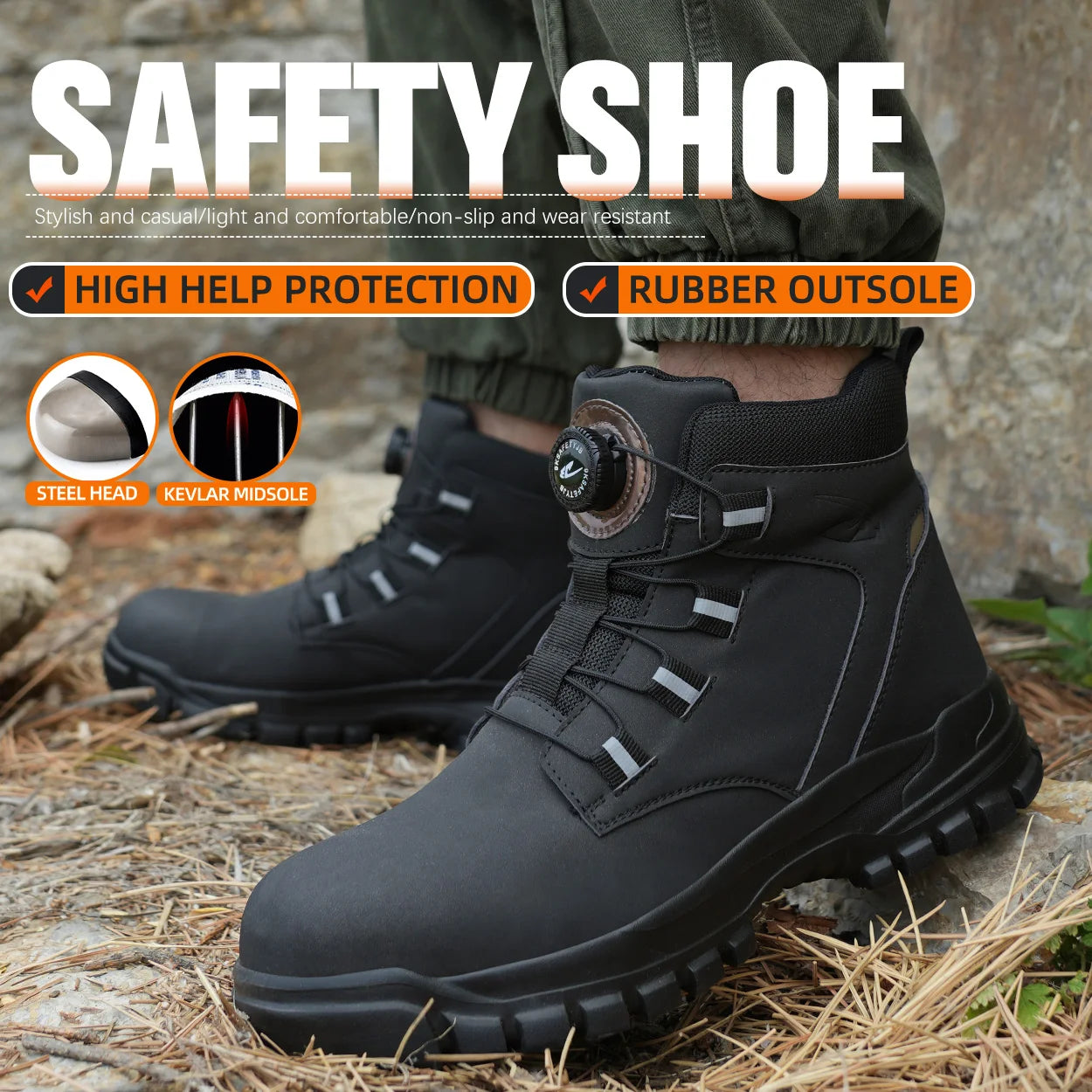 Durable Work Boots and Reliable Safety Boots for Protection