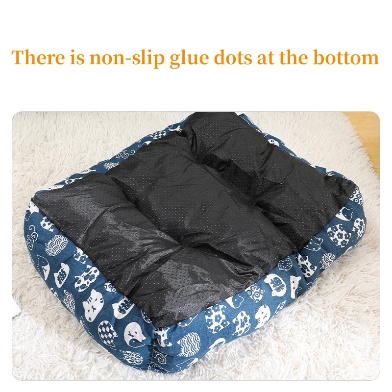 Pet Winter Bed Mat Large Dog Sofa Bed Warm Pet Nest Kennel For Small Medium Large Dogs Puppy Kitten Plus Size Sleeping Mattress