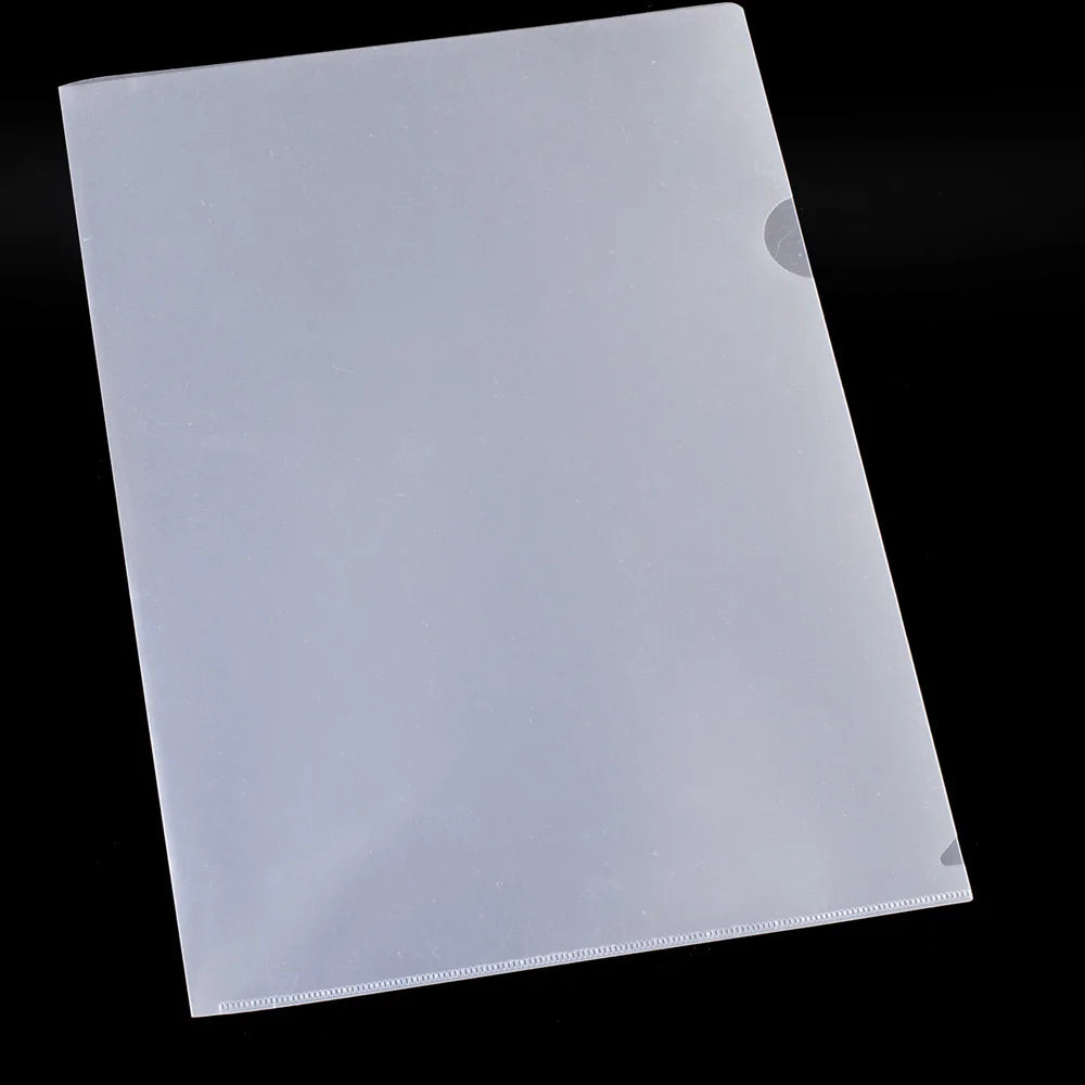 10 to 30 PCS A4 File Folder Desk Organizer Stationery Clear Folder for Documents Office school supplies