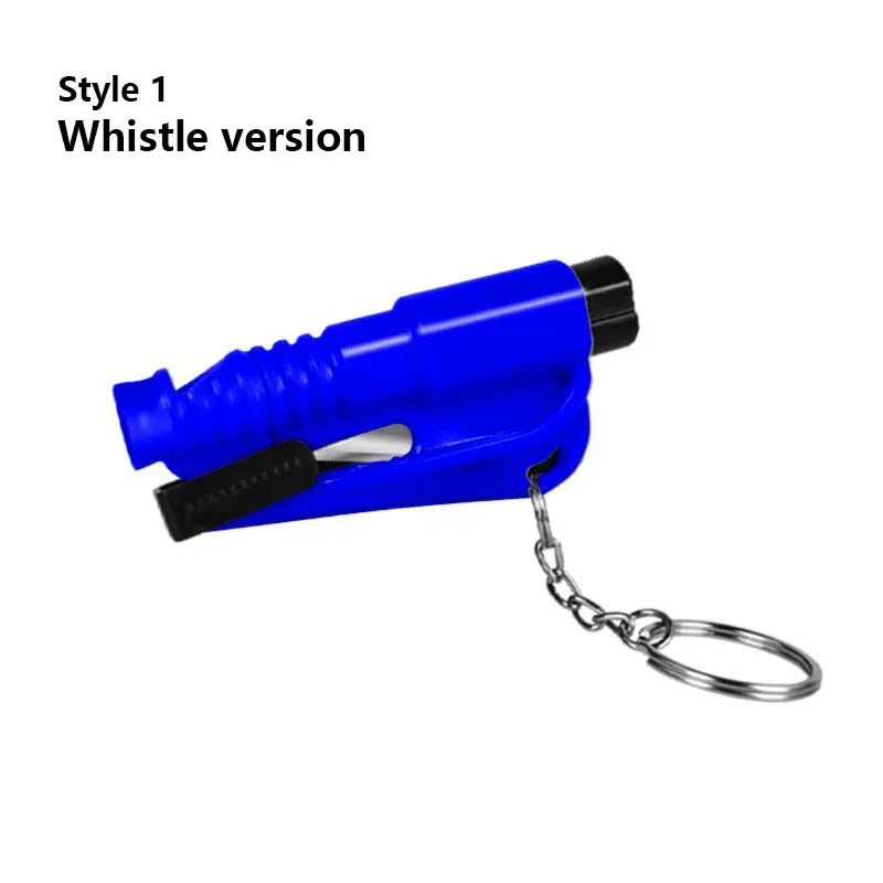 Safety Hammer with Rescue Whistle, Car Escape Tool,2-in-1 Window Breaker Seatbelt Cutter, Compact Emergency Escape Tool for Car