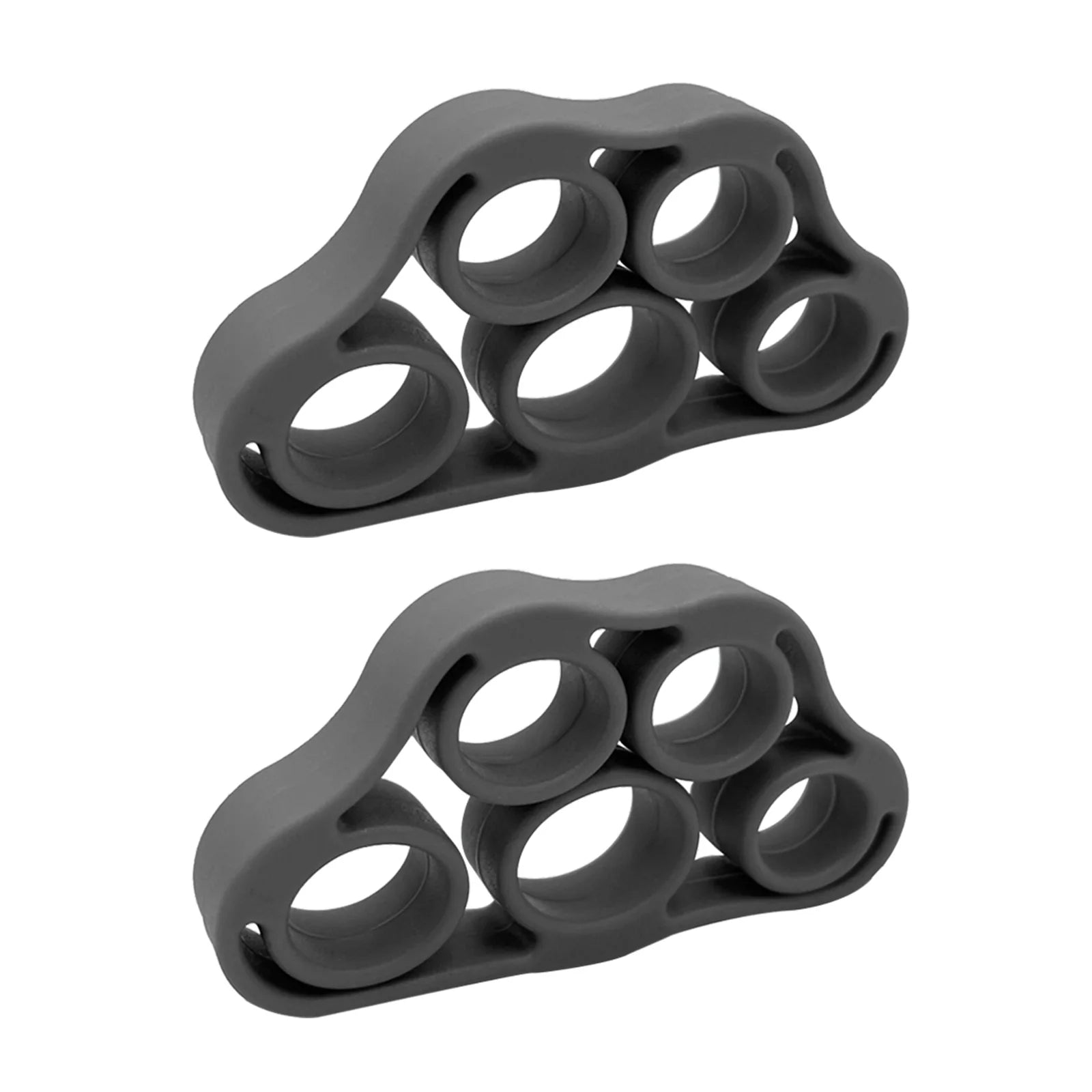 3-1PCS Silicone Finger Gripper Strengthener Trainer Elastic Hand Grip Strengthener Guitar Finger Exerciser Patient Hand Trainer