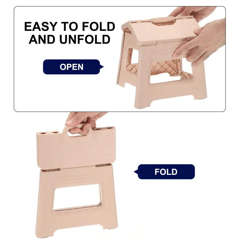 Simple Thickened Folding Stool, Mini Portable Outdoor Picnic Camping Fishing Stool, Portable Bench, Train Chair, Folding Chair