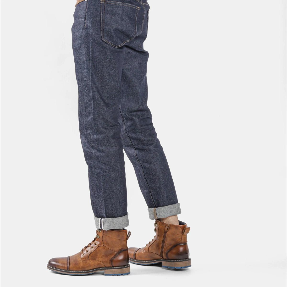 Leather Boots Men Men Boots for Stylish and Durable Wear