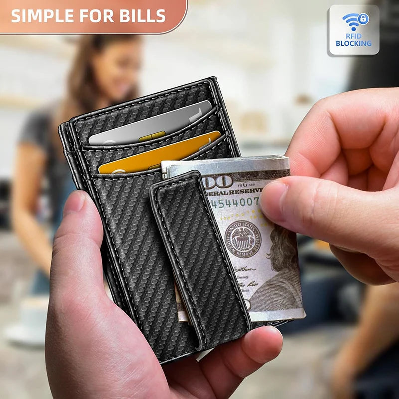 Thin Mens Wallet Thin Wallet Mens for Sleek and Stylish Everyday Use