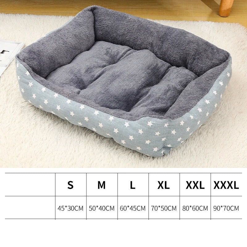 Pet Winter Bed Mat Large Dog Sofa Bed Warm Pet Nest Kennel For Small Medium Large Dogs Puppy Kitten Plus Size Sleeping Mattress