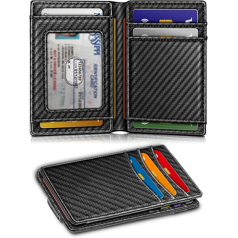 Thin Mens Wallet Thin Wallet Mens for Sleek and Stylish Everyday Use
