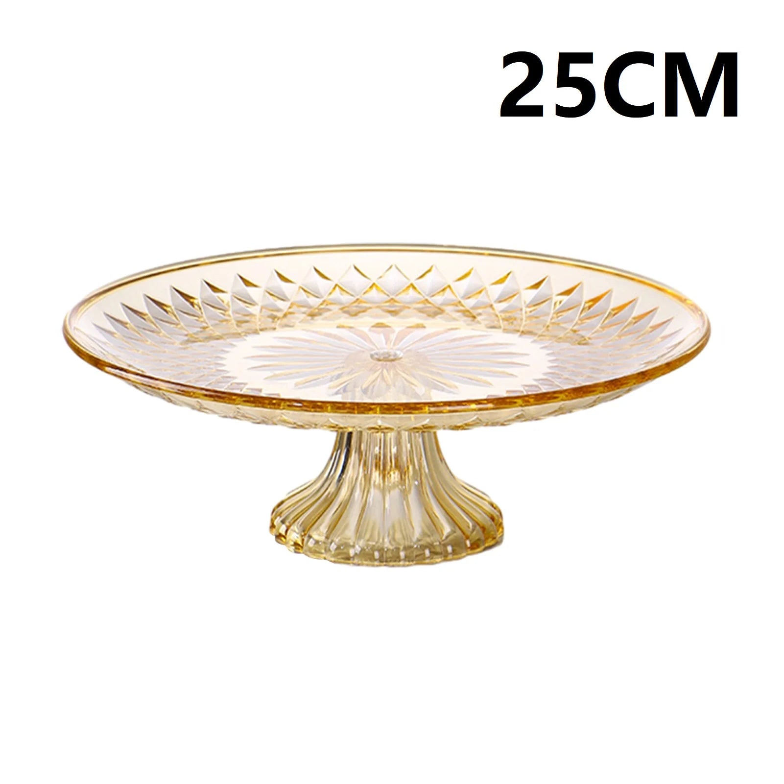 Cupcake Stand Display Platter Acrylic Large Stand Serving Dish For Cake Dessert Cupcake Fruits Tray