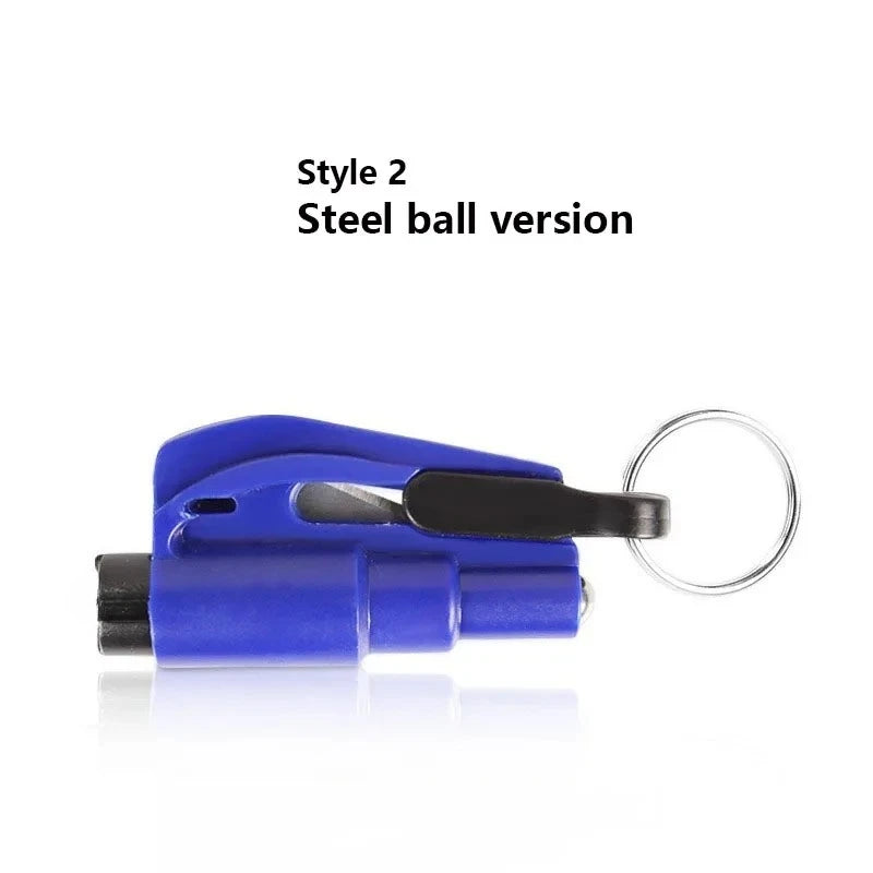 Safety Hammer with Rescue Whistle, Car Escape Tool,2-in-1 Window Breaker Seatbelt Cutter, Compact Emergency Escape Tool for Car