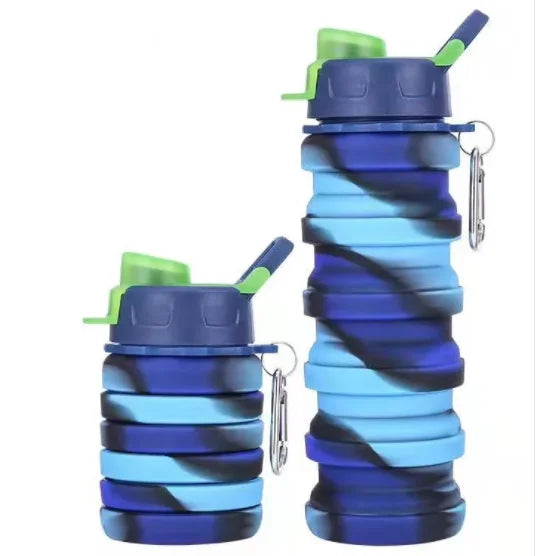 Outdoors Silicone Folding Cup with Hanging Hole Creative Water Cup Travel Portable Washing Cup Fashion Travel Silicone Cup