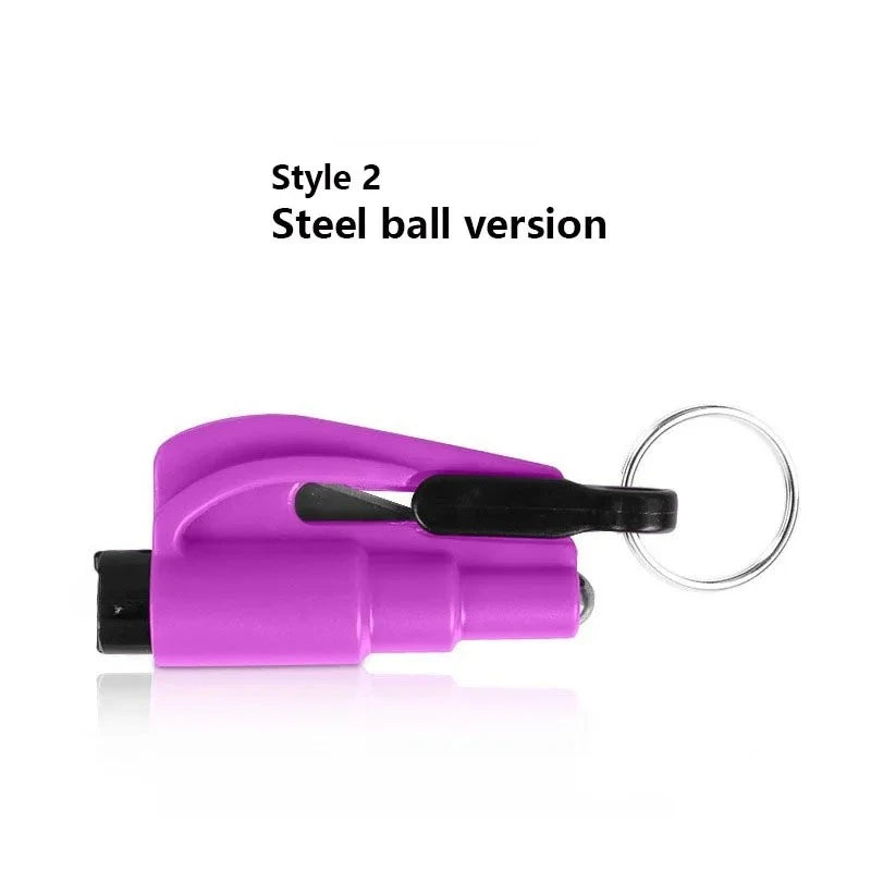 Safety Hammer with Rescue Whistle, Car Escape Tool,2-in-1 Window Breaker Seatbelt Cutter, Compact Emergency Escape Tool for Car