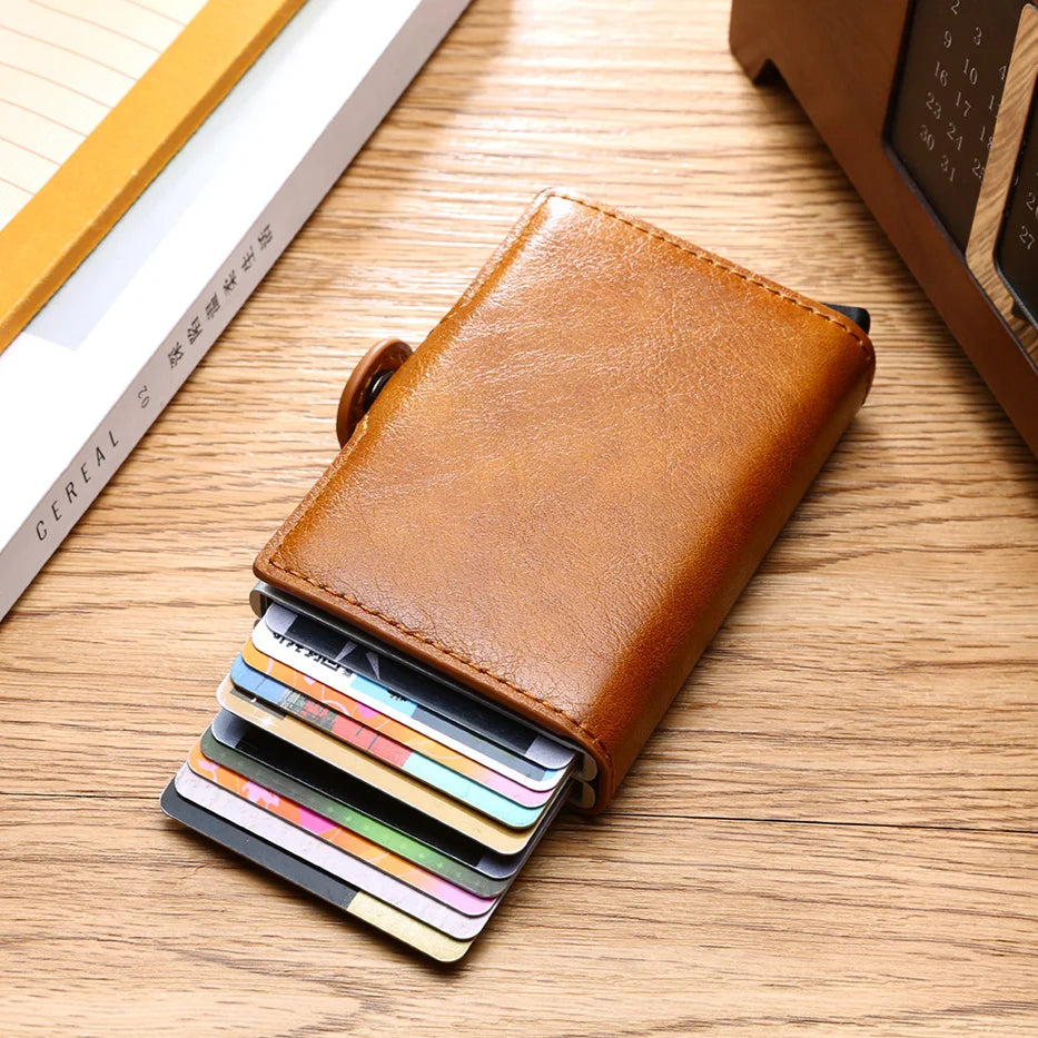 Men Card Wallet Wallet Slim for Stylish and Practical Use