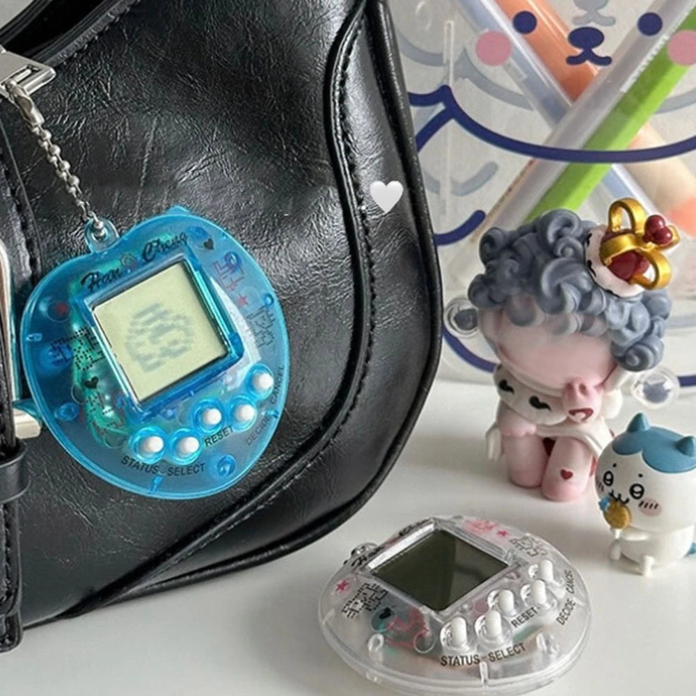 Virtual Pet Tamagotchi Toy in Russian Original German Spanish Polish Electronic Animals Kid Play Game Boy Pixel Pendant Keychain