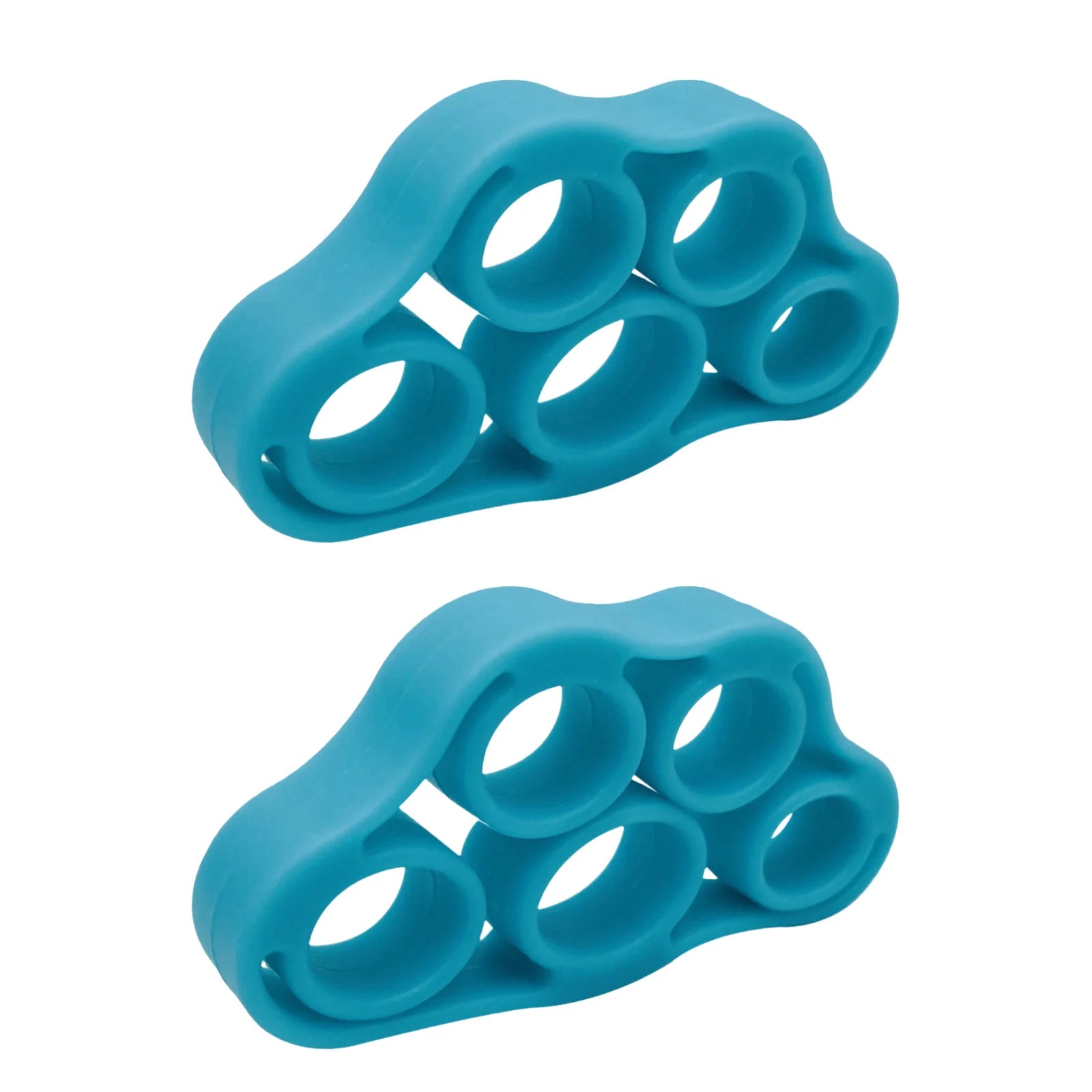 3-1PCS Silicone Finger Gripper Strengthener Trainer Elastic Hand Grip Strengthener Guitar Finger Exerciser Patient Hand Trainer
