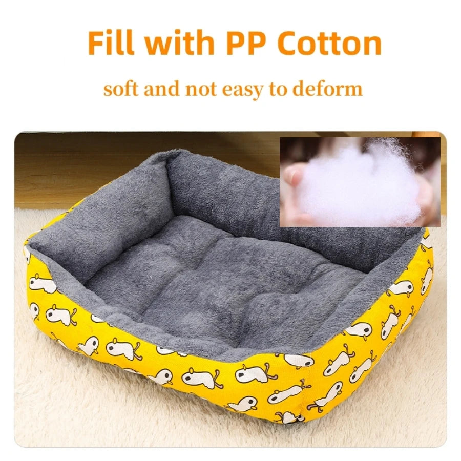 Pet Winter Bed Mat Large Dog Sofa Bed Warm Pet Nest Kennel For Small Medium Large Dogs Puppy Kitten Plus Size Sleeping Mattress