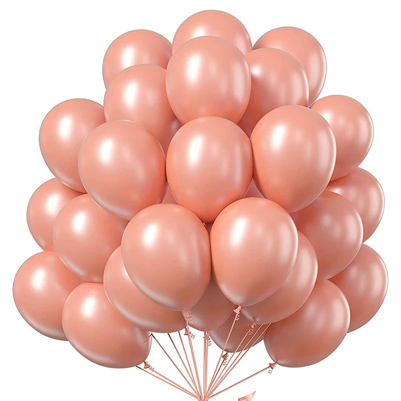 10/20/30pc 10/12inch Pearl Latex Balloon White Pink Blue Helium Ball Wedding Adult Birthday Party Decoration Baby Shower Globos