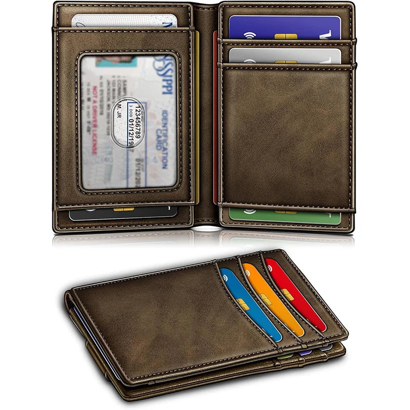 Thin Mens Wallet Thin Wallet Mens for Sleek and Stylish Everyday Use