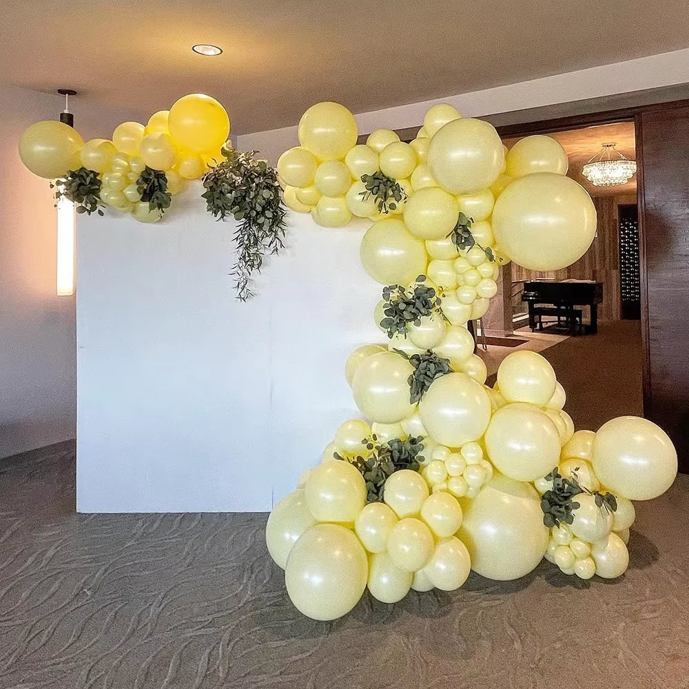 5/10/12inch Baby Pink Blue Balloons Pastel Yellow Balloon Gender Reveal Baby Shower Wedding Decor Kids Birthday Party Decoration