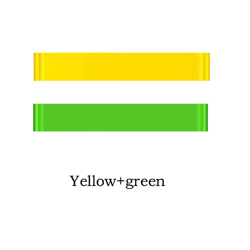 Portable Fitness Workout Equipment Rubber Resistance Bands Yoga Gym Elastic Gum Strength Pilates Crossfit Women Weight Sports