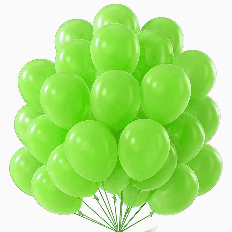 10/20/30pc 10/12inch Pearl Latex Balloon White Pink Blue Helium Ball Wedding Adult Birthday Party Decoration Baby Shower Globos