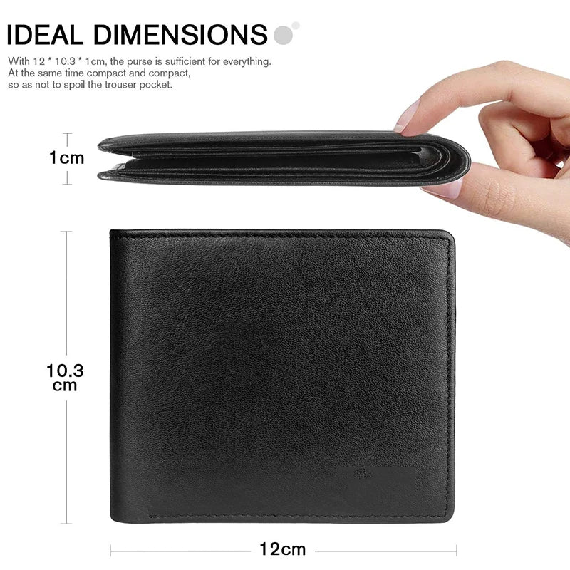 Leather Mens Wallet Mens Wallet for Stylish and Durable Everyday Use