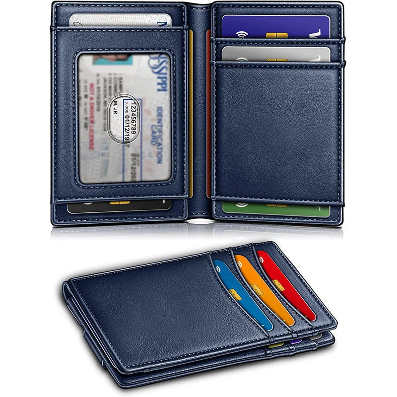Thin Mens Wallet Thin Wallet Mens for Sleek and Stylish Everyday Use