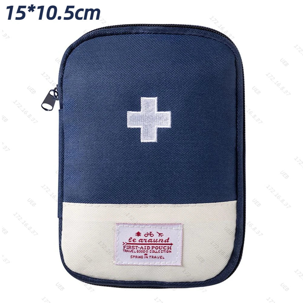 Portable Medicine Bag Empty Small First Aid Kit Survival Medical Emergency Medicine Pill Storage Bag Outdoor Camping Equipment