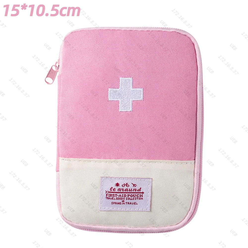 Portable Medicine Bag Empty Small First Aid Kit Survival Medical Emergency Medicine Pill Storage Bag Outdoor Camping Equipment
