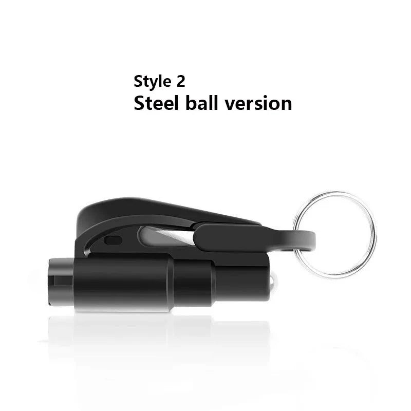 Safety Hammer with Rescue Whistle, Car Escape Tool,2-in-1 Window Breaker Seatbelt Cutter, Compact Emergency Escape Tool for Car