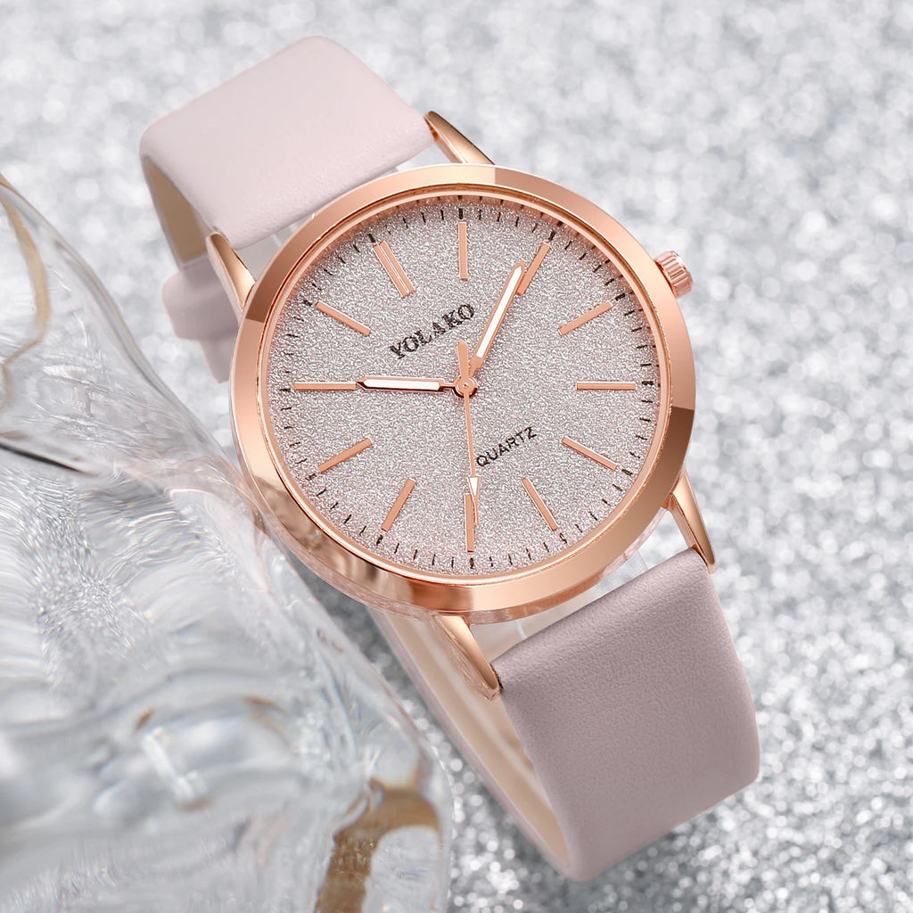 Elegant Quartz Watch Stylish Women Wrist Watch for Daily Wear