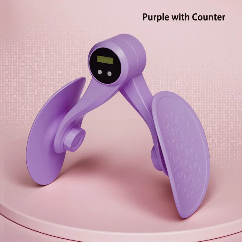 Pelvic Floor Muscle Trainer with Counter Thigh Master Adjustable Leg Exercises Device for Postpartum Recovery,Leg Butt Training