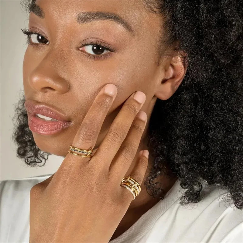 Elegant Copper Jewelry Ring Stylish Design Perfect for Everyday Wear