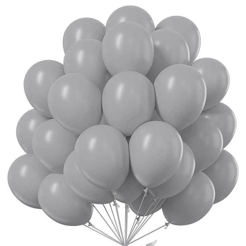 10/20/30pc 10/12inch Pearl Latex Balloon White Pink Blue Helium Ball Wedding Adult Birthday Party Decoration Baby Shower Globos