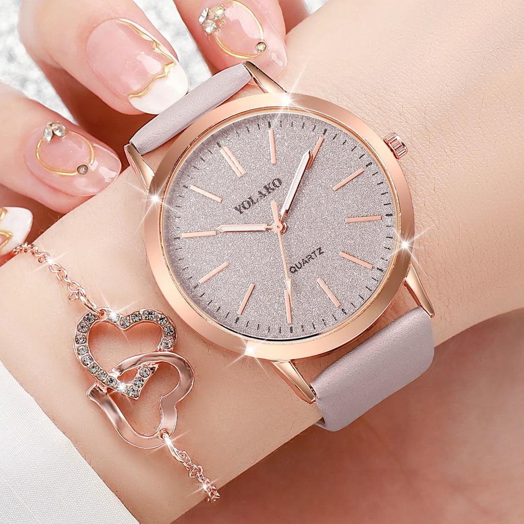 Elegant Quartz Watch Stylish Women Wrist Watch for Daily Wear