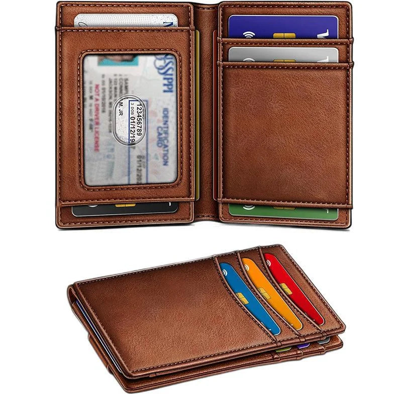 Thin Mens Wallet Thin Wallet Mens for Sleek and Stylish Everyday Use