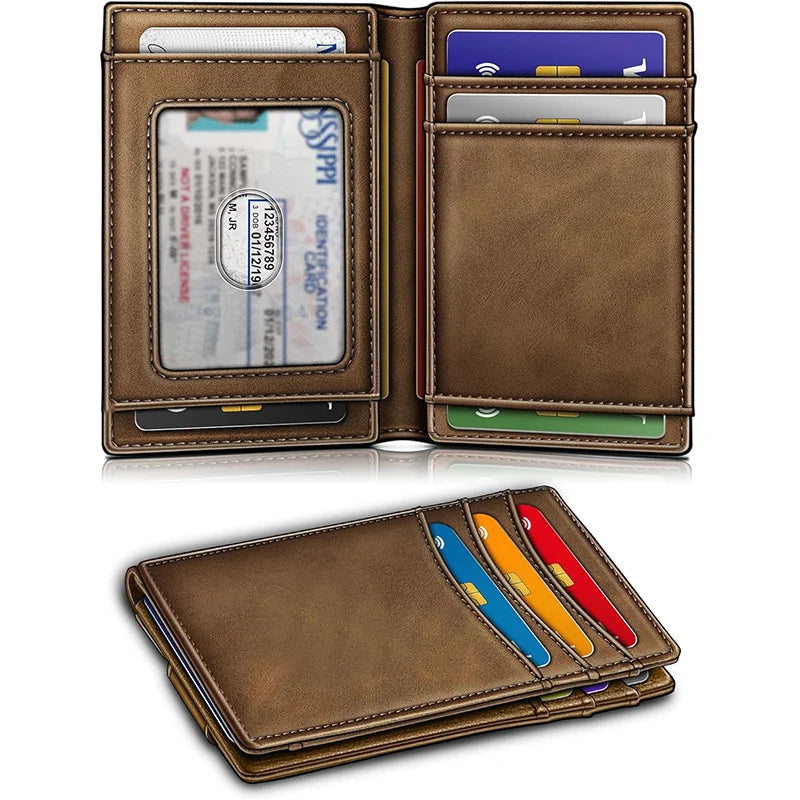 Thin Mens Wallet Thin Wallet Mens for Sleek and Stylish Everyday Use
